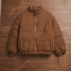 High Quality down OEM plus size streetwear trap star puffer <b>jacket</b> Breathable classic unisex winter puffer <b>jacket</b> - Product Image 3