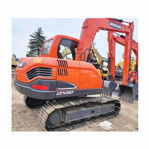Excavadora Usada Doosan DX 80, la Más Vendida, Original de Corea, Doosan 8 Toneladas DX 70 DX60, Excavadora de Cadenas Dx80 Dx 80 - Product Image 2