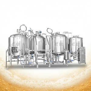 Equipo Completo para Elaboración <span class=keywords><strong>de</strong></span> <span class=keywords><strong>Cerveza</strong></span> <span class=keywords><strong>Artesanal</strong></span> <span class=keywords><strong>de</strong></span> 1000L y 15 Barriles para Pub, <span class=keywords><strong>Precio</strong></span> <span class=keywords><strong>de</strong></span> Fábrica - Product Image 1