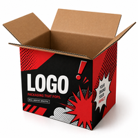 Emballage en boîte en carton, conception personnalisée pour la vente en gros, expédition, livraison e-commerce, emballage de produits, utilisation par les distributeurs