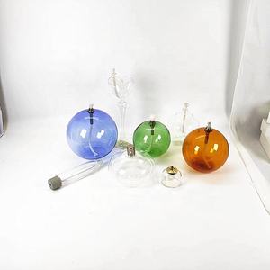 ديكور منزلي كروي أخضر شفاف مصنوع يدويًا - Product Image 5