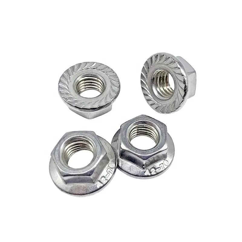 Factory price fasteners nuts M4 M5 M6 M8 M10 M12 stainless steel DIN934 hex nut