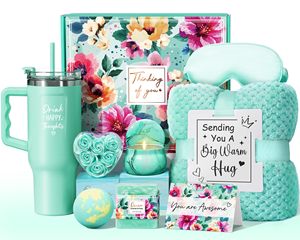 Crème de bain spa relaxante moderne biologique aux herbes de rose, parfum personnalisé, <span class=keywords><strong>coffret</strong></span> cadeau – Soins personnels, prompt rétablissement, cadeaux d'anniversaire et de Noël - Product Image 1