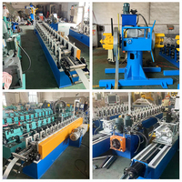 Máquina Perfiladora de Perfiles Metálicos para Techos de Acero Ligero con Sistema de Servomotor de Alta Velocidad 40m/min para Rieles en U y Perfiles de Techo