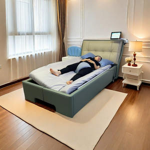Cama de cuidado en el hogar ajustable de edición de lujo con funciones de monitoreo automático y giro para personas mayores y postradas en cama - Product Image 2