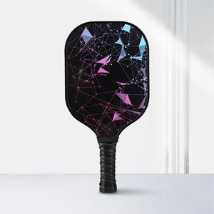 Raquette de pickleball en fibre de verre, structure anti-choc, surface lisse. Raquette portable légère pour l'extérieur - Product Image 1