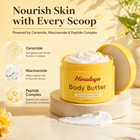 Beurre Corporel à la Niacinamide Marque Blanche OEM ODM Formule Éclaircissante Personnalisée Atténue les Taches Brunes Unifie le Teint Hydratant