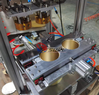 Machine de scellage manuelle semi-automatique pour gobelets en papier