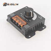 Offre Spéciale Bouton Rotatif Gradateur 12v Mini Led Mini Bande Lumineuse Tactile Gradation Télécommande Sans Fil avec Alimentation Led 12v
