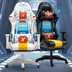 Silla de juegos <span class=keywords><strong>LeBron</strong></span> Jame, la más barata MOQ 1, Crazygames, 2 jugadores, cómoda conexión reclinable, silla de juegos con reposapiés - Product Image 3