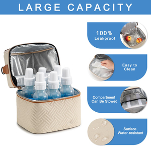<span class=keywords><strong>Sac</strong></span> <span class=keywords><strong>isotherme</strong></span> avec pack de glace pour 6 biberons, <span class=keywords><strong>sac</strong></span> <span class=keywords><strong>isotherme</strong></span> à pompe à <span class=keywords><strong>lait</strong></span> <span class=keywords><strong>maternel</strong></span> pour garderie, travail, voyage - Product Image 4