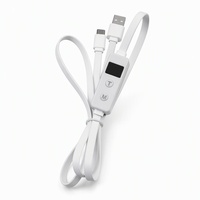 Contrôleur numérique intégré USB-A vers USB-C 5V avec écran, minuterie et interrupteur de température pour coussin chauffant électrique et vêtement chauffant
