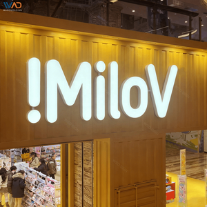 Letrero Luminoso LED de Alto Brillo con Letras Acrílicas 3D para Decoración de Paredes de Clubes y Plazas de Entretenimiento - Product Image 4