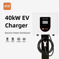 Chargeur rapide DC haute puissance pour VE 20KW 30KW 40KW Module Nouvelle borne murale CCS2 OCPP pour recharge de VE