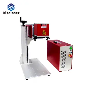 Galvo CO2 Laser beschriftung maschine Holz stift Laser gravur maschine für Holz Acryl becher 30W CO2 Graveur