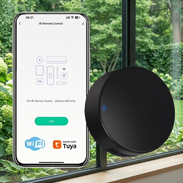 Tuya Smart Home Universal Household Appliance Remote Control with Wi-Fi IR Smart Life APP Support