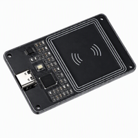 Lecteur de cartes PCR532 PN532, lecteur/graveur/copieur de cartes IC, lecteur de cartes NFC pour téléphone, simulation de bracelet, contrôle d'accès, lecteur de cartes d'ascenseur