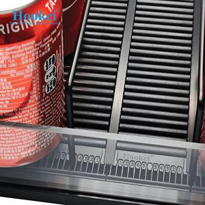 Étagère à rouleaux d'affichage à alimentation par gravité automatique patins de poussoir étagère à rouleaux par gravité pour supermarché - Product Image 2