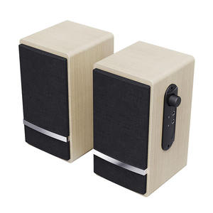 Durable Wooden <b>Gaming</b> Multimedia Computer Speaker With Subwoofer Laptop Notebook <b>PC</b> Music Players - Product Image 5