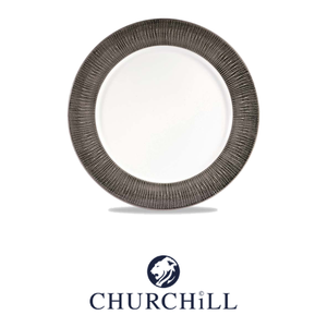 Plato de Postre Bamboo Relief Dusk de 21 cm, Churchill Vitrificado -12- Dubalp81 - Product Image 4