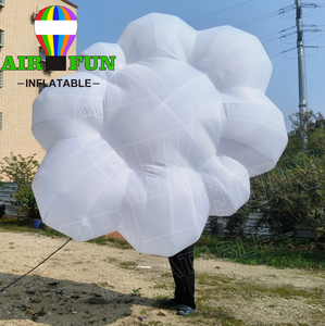 AIRFUN Customized Cloud <strong>Shaped</strong> Giant LED Inflatable <strong>Balloon</strong> for Advertising Ceiling Decoration - Product Image 2