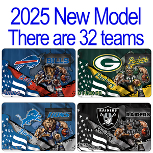 Флаг НФЛ, размер 3x5 футов, подходит для всех 32 команд НФЛ, включая Буффало Биллз и Грин-Бей Пэкерс. - Product Image 1