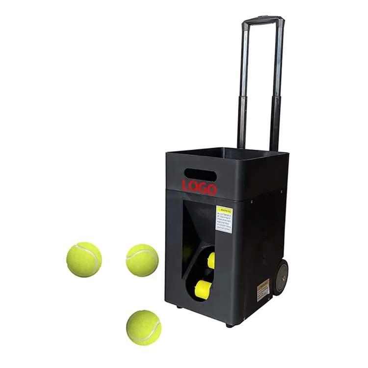 Máquina de práctica de pelota de Pádel de tenis para aplicación de juego y entrenamiento y control remoto