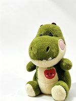 Jouet en peluche personnalisable en forme de dinosaure de dessin animé, sucette, en coton PP, couleurs variées, 11-30 cm, jouet pour enfants, garçons et filles