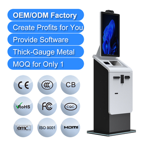 Kiosque en libre-service pour l'automatisation, écran tactile capacitif, machine d'enregistrement/d'enregistrement à l'hôtel/aéroport, multifonction, avec système de paiement par carte bancaire - Product Image 2