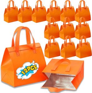 Bolsa Térmica Personalizada Desechable de Tela No Tejida para Comida para Llevar, Bebidas Frías y Calientes, Café, para Restaurantes y Entrega de Vasos - Product Image 1