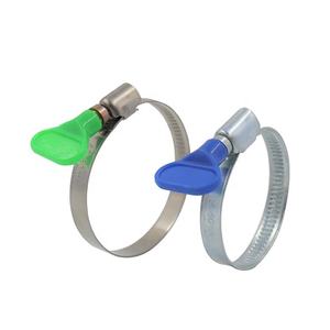 304 Stainless Steel Strong Throat Band Double t Bolt Hose <b>Clamps</b>/ t Slot <b>Clamps</b> Accepting Manufacturer with Rohs - Product Image 5