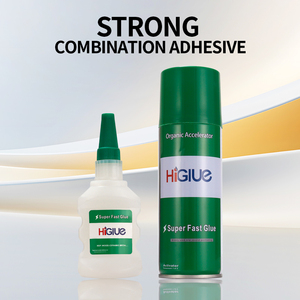 Đa Mục Đích Nhanh Chóng Làm Khô Siêu Keo Kit Với Phun <span class=keywords><strong>Activator</strong></span> Không Thấm Nước Cyanoacrylate Dính Cho Gỗ Nhựa MDF Kim Loại - Product Image 3