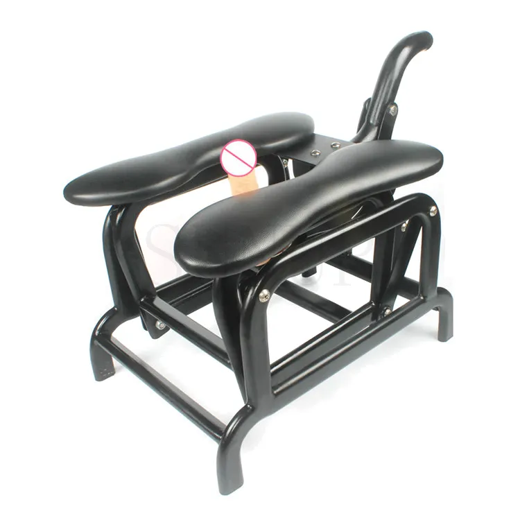 קל מתכוונן אוטומטי מין כיסא עושה אהבה מכונת דילדו אנאלי Plug עליון תחתון סקס ריהוט