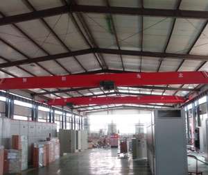 Grúa Puente Eléctrica Monoviga para Manejo de Materiales Industriales, Motor Nuevo Usado para Taller o Almacén - Product Image 1