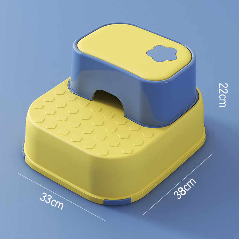 Amarillo y azul de doble capa.