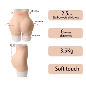 3400g 40 pulgadas cintura adelgazante silicona nalgas y caderas almohadillas gruesas <span class=keywords><strong>Push</strong></span> <span class=keywords><strong>up</strong></span> Shapewear bragas acolchadas Fesses mejora para mujeres - Product Image 5