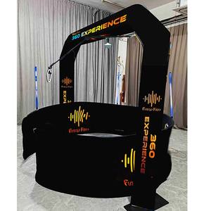 บูธถ่ายภาพ 360 องศา พร้อมไฟ LED ฉากหลังปรับแต่งได้ ขนาดและสีตามต้องการ ควบคุมผ่านบลูทูธ สำหรับสมาร์ทโฟนและ iPad - Product Image 1