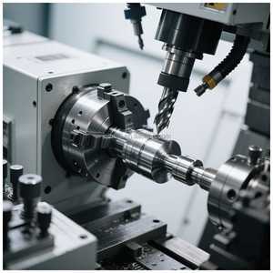 OEM Metal Acero Aluminio Latón Titanio Mecanizado Motor Eje Manga CNC Mecanizado Cilindro de aire Válvula Manguito Piezas de torneado - Product Image 4