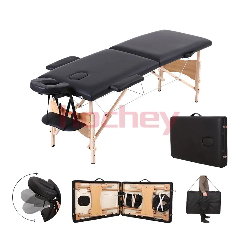 Портативный массажный стол Hochey, профессиональный складной массажный стол для эстетических процедур, тату-подтяжки, диван для салона красоты, складная Массажная кровать