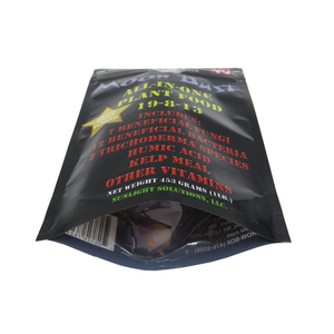A buon mercato personalizzato stampato richiudibile vedere attraverso la finestra poli in piedi su semi di ortaggi agricoli imballaggio semi cerniera custodia - Product Image 5