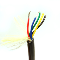 Cable Submarino Redondo Marino de Cobre Impermeable de 5 Núcleos y 22 AWG con Blindaje de Lámina de Aluminio y Aislamiento de PE