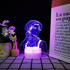 3D Holographic nổi hình ảnh ánh sáng có thể điều chỉnh LED đêm đèn với bảy màu sắc cho trẻ em phòng - Product Image 4