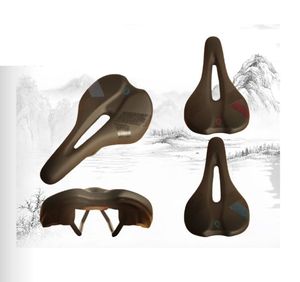 <span class=keywords><strong>Selle</strong></span> <span class=keywords><strong>de</strong></span> vélo <span class=keywords><strong>de</strong></span> route ergonomique étroite à découpes creuses pour <span class=keywords><strong>VTT</strong></span>, entraînement, sécurité, étanche, durable et amortissante - Product Image 4