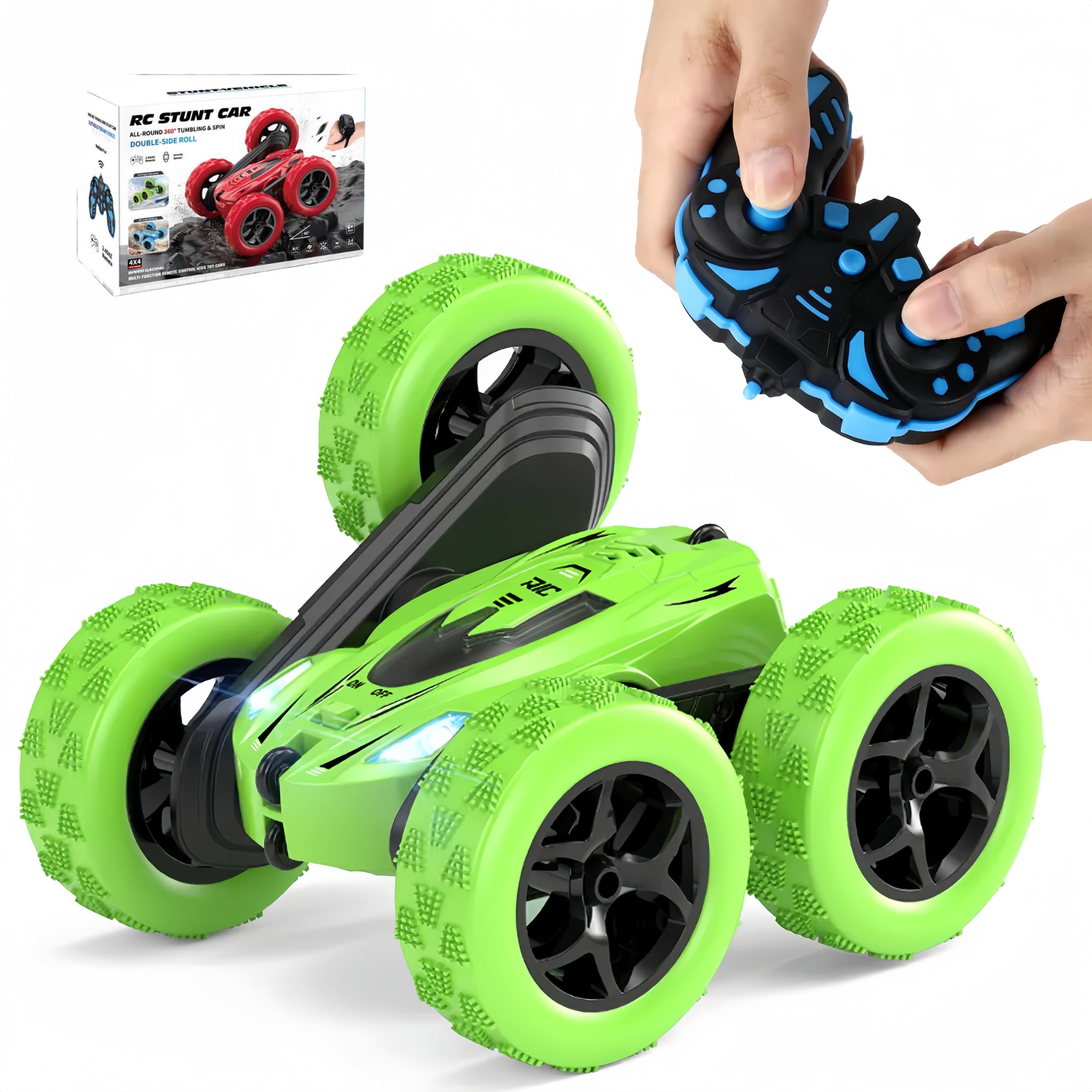 4WD Stunt RC Cars High-Speed, Double-Sided Driving