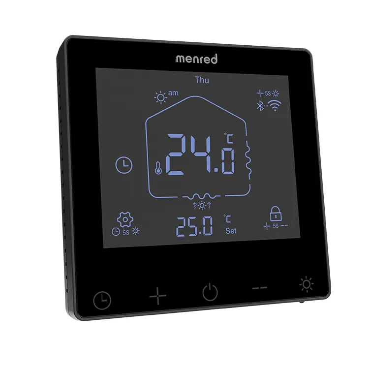 Touchscreen Verwarming Slimme Thermostaat Voor Vloerverwarming Elektrische 16a/Gasboiler/Vloertemperatuurregeling