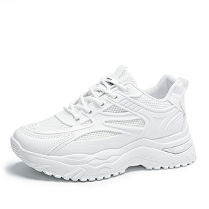 Baskets blanches pour femmes 2026 – Nouvelles baskets épaisses pour femmes, chaussures de sport épaisses, baskets vulcanisées, chaussures de <span class=keywords><strong>plateforme</strong></span> - Product Image 3
