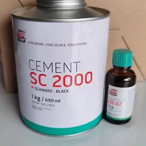 TIPTOP GLUE SC2000 Kalt vulkan isations kleber CEMENT Förderband Gummi reparatur mittel Förderband reparatur kleber TIP TOP