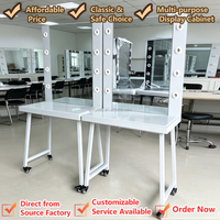 Miroir de Maquillage LED Moderne Écologique pour Salons de Beauté, Stations de Coiffure, Boutiques de Cosmétiques, Salons et Hôpitaux