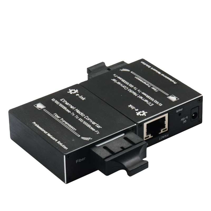 Micro Gigabit Fiber Media Converter 10