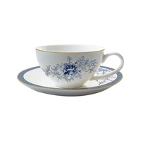 Assiette en céramique de luxe de 8 pouces, design chinois original et élégant, motif féminin, pour cadeaux spéciaux